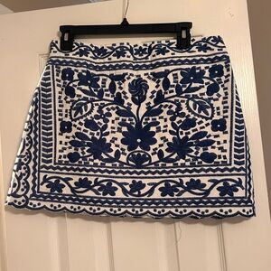 NWT j. marie laken skirt in blue